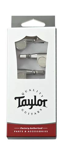 Taylor Guitar Tuners 1:18 Ratio 6-String Polished Nickel