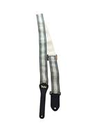 Taylor White/Black Jacquard Cotton Strap 2 Inch