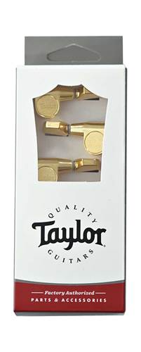 Taylor Guitar Tuners 1:18 Ratio 6-String Polished Gold