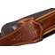 Taylor Century Strap Medium Brown/Butterscotch/Black Leather 2.5 Inch Strap Front View