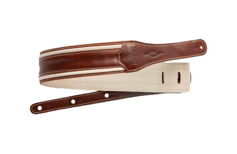 Taylor Element Strap Brown/Cream Leather 2.5 Inch