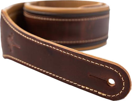 Taylor Ascension Strap Cordovan/Black/Butterscotch Leather 2.5 inch
