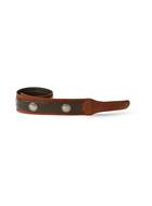 Taylor Grand Pacific Strap Brown Leather Nickel Conchos 3 Inch