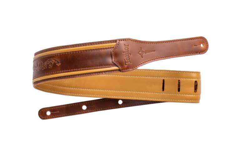 Taylor Nouveau Strap Medium Brown/Butterscotch/Distressed Brown Leather 2.5 Inch