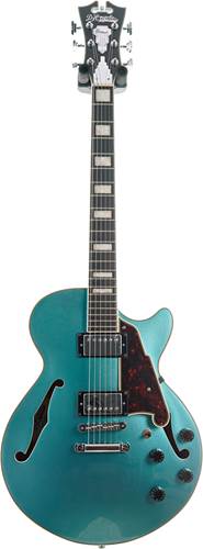 D'Angelico Premier SS Stopbar Ocean Turquoise