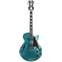 D'Angelico Premier SS Stopbar Ocean Turquoise Front View