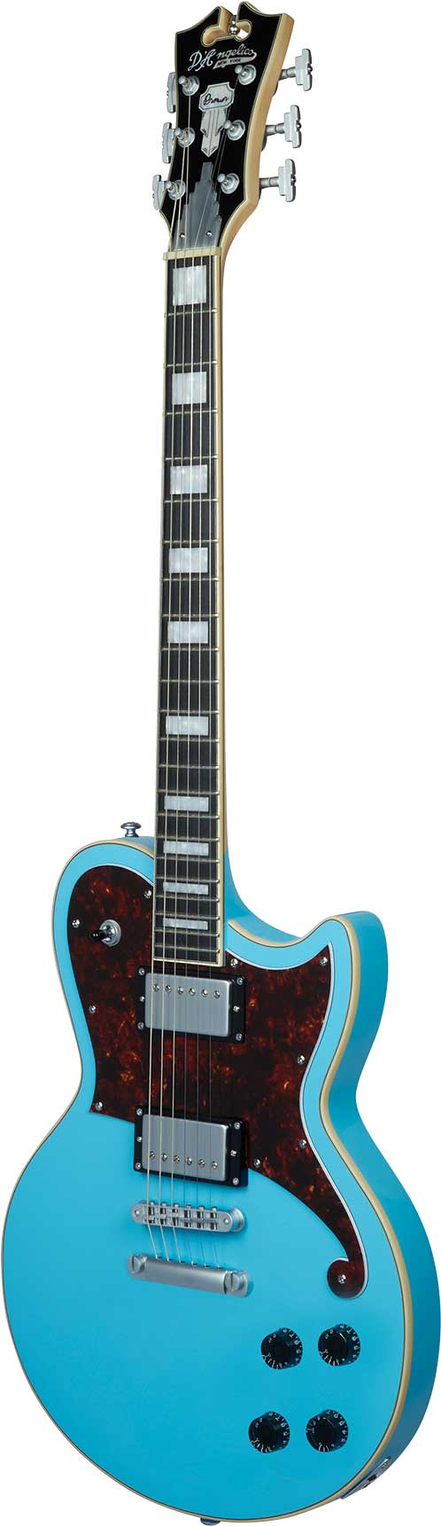 D'Angelico Premier Brandon Niederauer Atlantic Sonic Blue