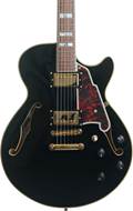 D'Angelico Excel SS Stop-Bar Black (Ex-Demo) #W1803141
