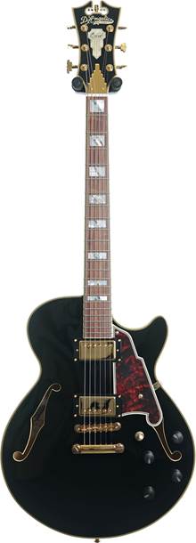 D'Angelico Excel SS Stop-Bar Black (Ex-Demo) #W1803141