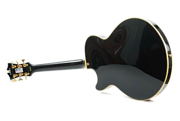 D'Angelico Excel SS Stop-Bar Black (Ex-Demo) #W1803141 D'Angelico Excel SS Stop-Bar Black (Ex-Demo) #W1803141