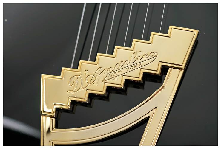 D'Angelico Excel SS Stairstep Black D'Angelico Excel SS Stairstep Black