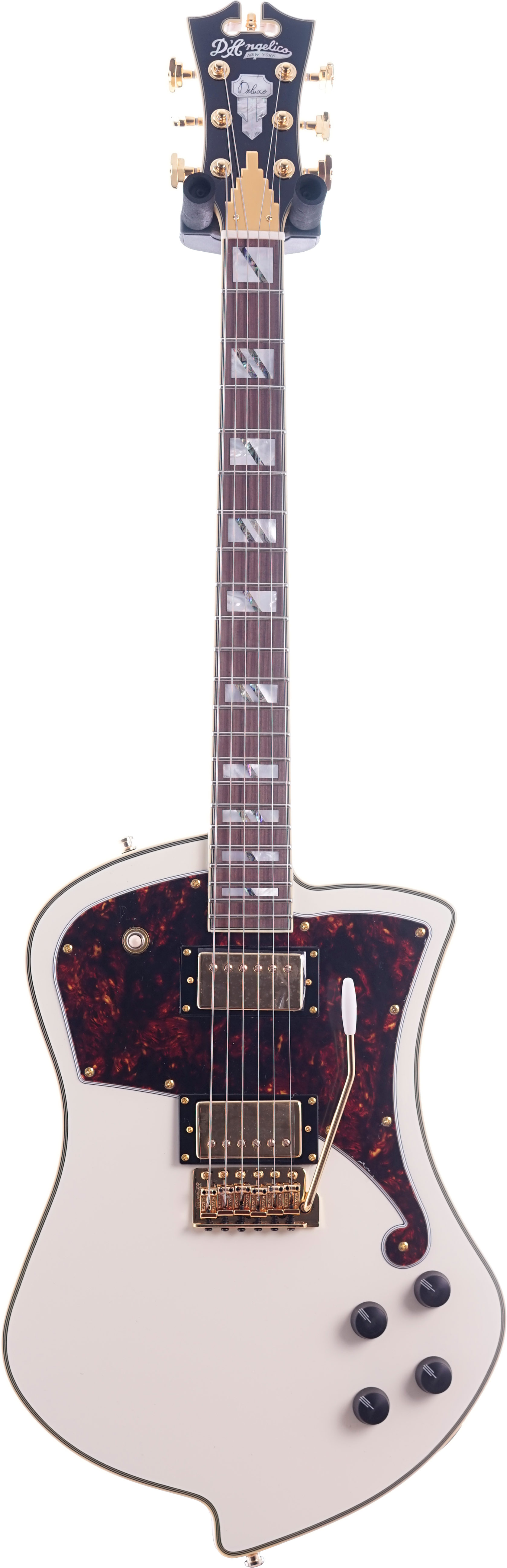 D'Angelico Deluxe Ludlow Trem Vintage White (Ex-Demo