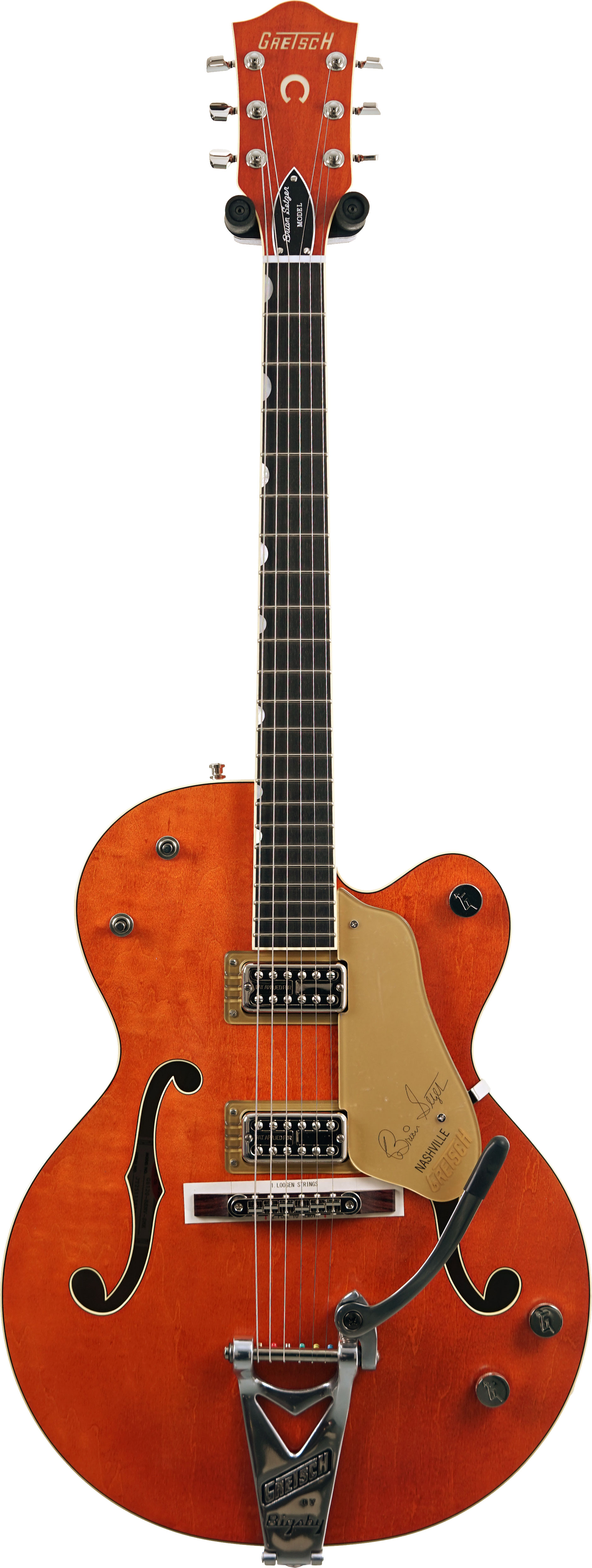 Gretsch G6120T Brian Setzer 59 Smoke Orange #JT25113824