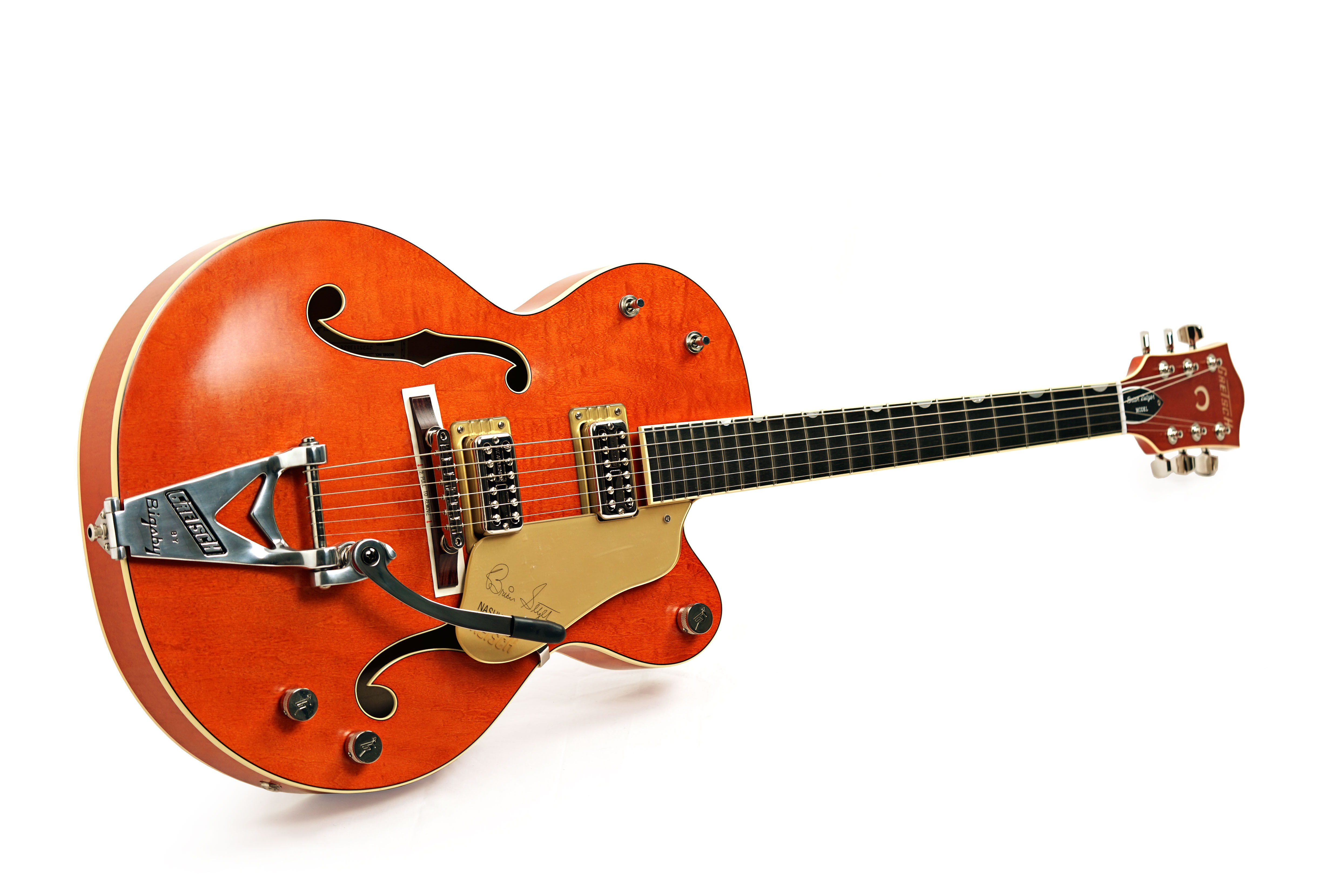 Gretsch G6120T Brian Setzer 59 Smoke Orange #JT25113824