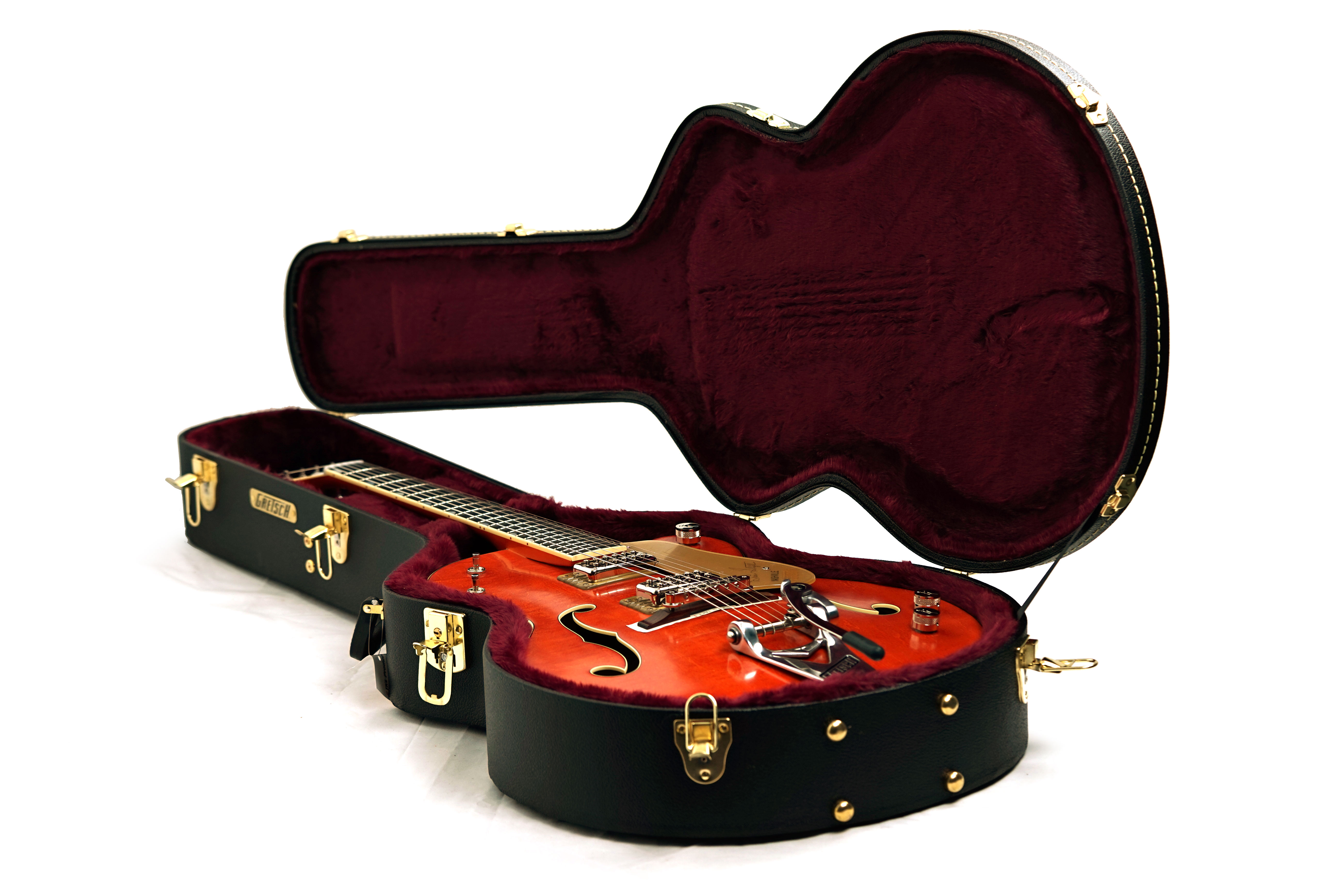Gretsch G6120T Brian Setzer 59 Smoke Orange #JT25113824