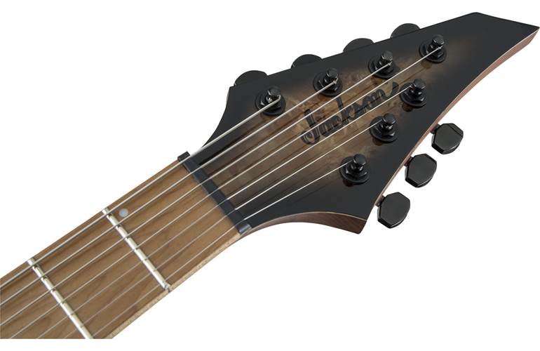 Jackson Pro Series Signature Misha Mansoor Juggernaut HT7P Black Burst Burl Caramelized Maple Fingerboard Jackson Pro Series Signature Misha Mansoor Juggernaut HT7P Black Burst Burl Caramelized Maple Fingerboard