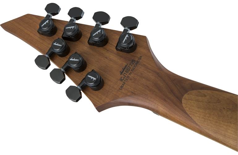 Jackson Pro Series Signature Misha Mansoor Juggernaut HT7P Black Burst Burl Caramelized Maple Fingerboard Jackson Pro Series Signature Misha Mansoor Juggernaut HT7P Black Burst Burl Caramelized Maple Fingerboard