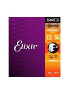 Elixir Acoustic Phosphor Bronze Nanoweb Light/Medium Gauge 12-56