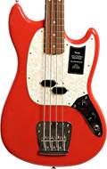 Fender Vintera 60s Mustang Bass Fiesta Red Pau Ferro Fingerboard (Ex-Demo) #MX21092985