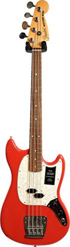 Fender Vintera 60s Mustang Bass Fiesta Red Pau Ferro Fingerboard (Ex-Demo) #MX21092985