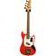 Fender Vintera 60s Mustang Bass Fiesta Red Pau Ferro Fingerboard (Ex-Demo) #MX21092985 Front View