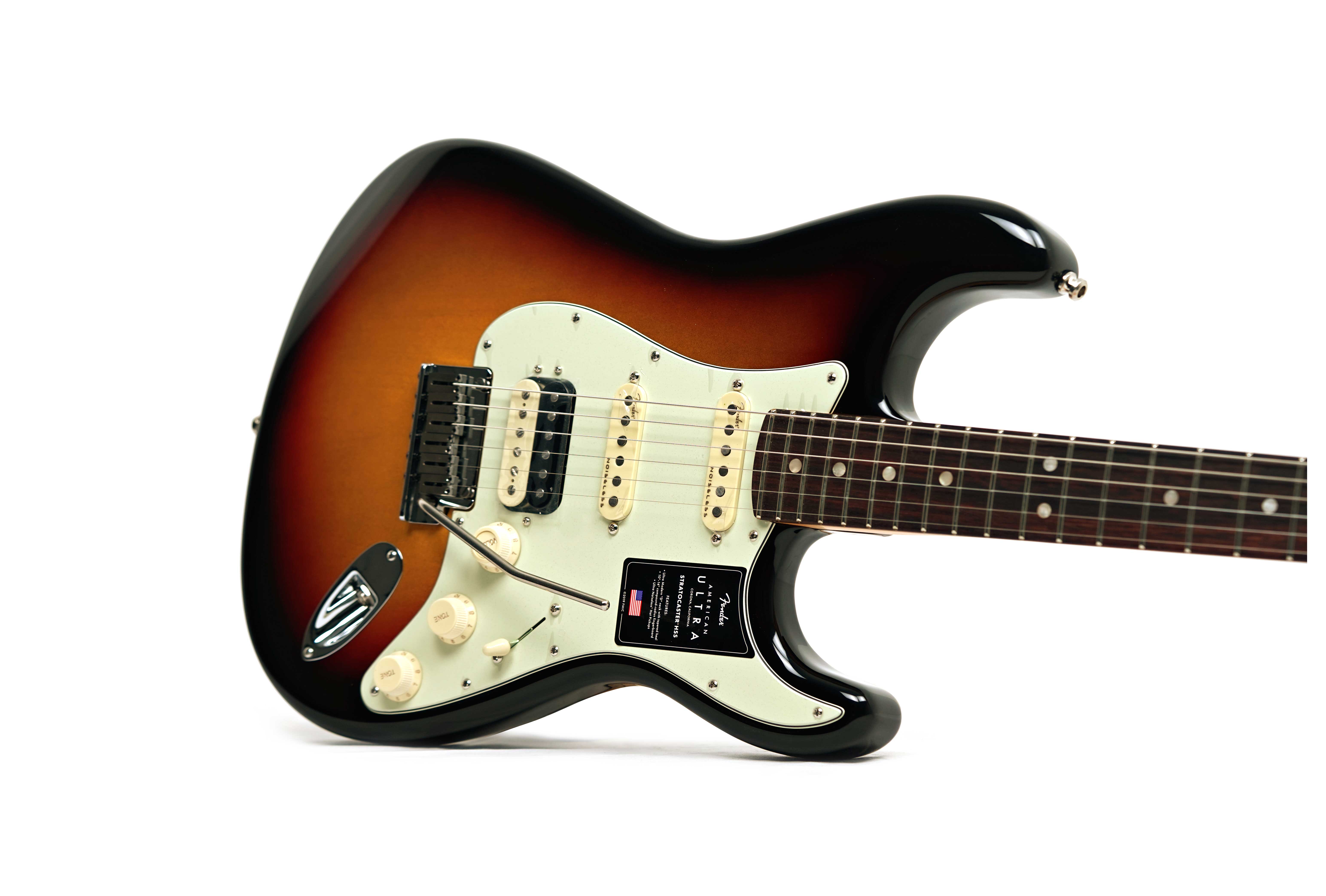 Fender American Ultra Stratocaster HSS Ultraburst Rosewood Fingerboard (Ex-Demo) #US23029195