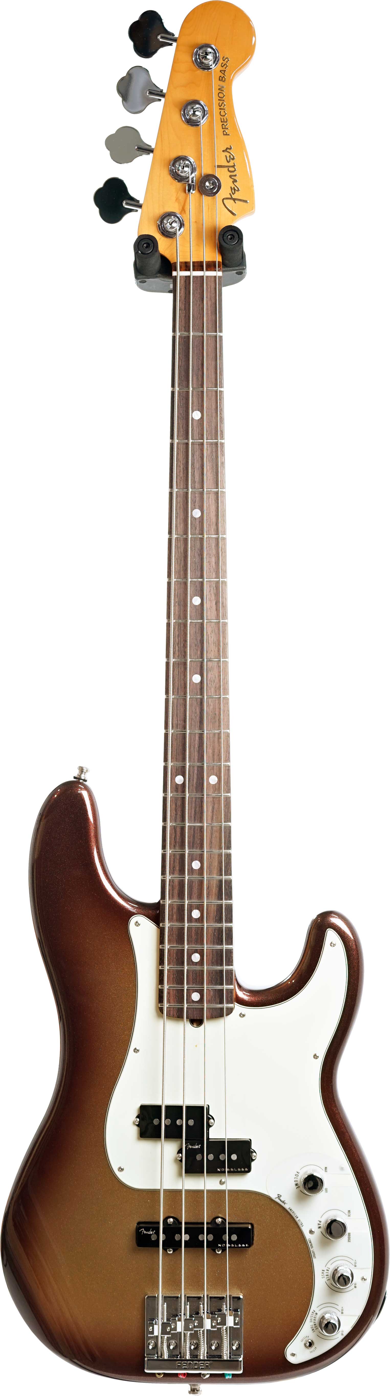 Fender American Ultra Precision Bass Mocha Burst Rosewood Fingerboard (Ex-Demo) #US210103747