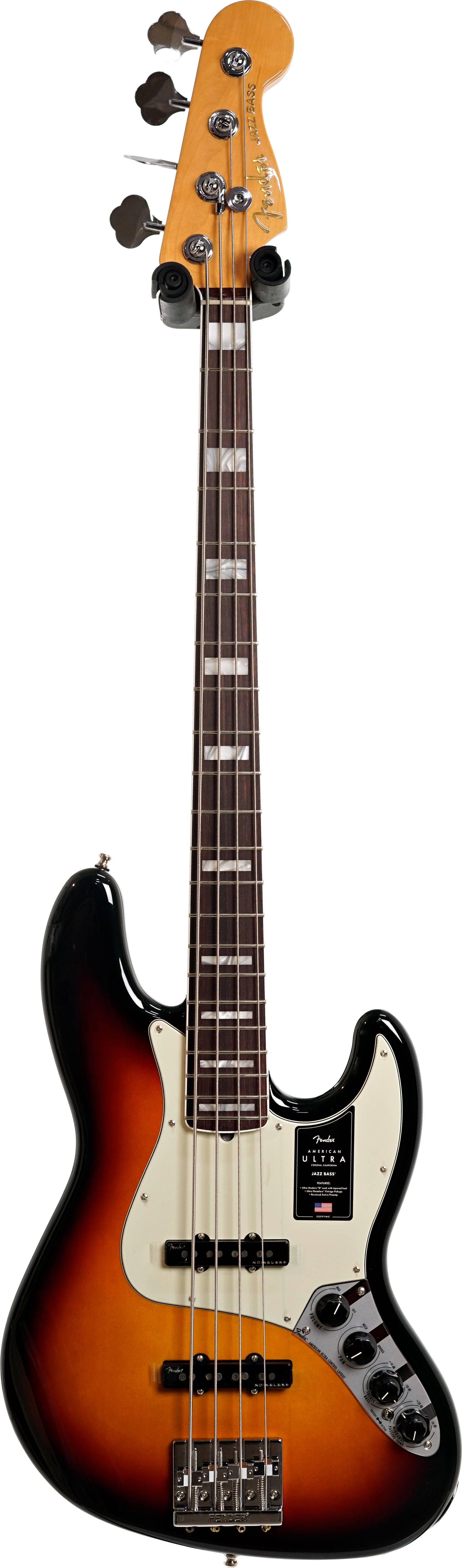 Fender American Ultra Jazz Bass Ultraburst Rosewood Fingerboard (Nearly New) #US24000332
