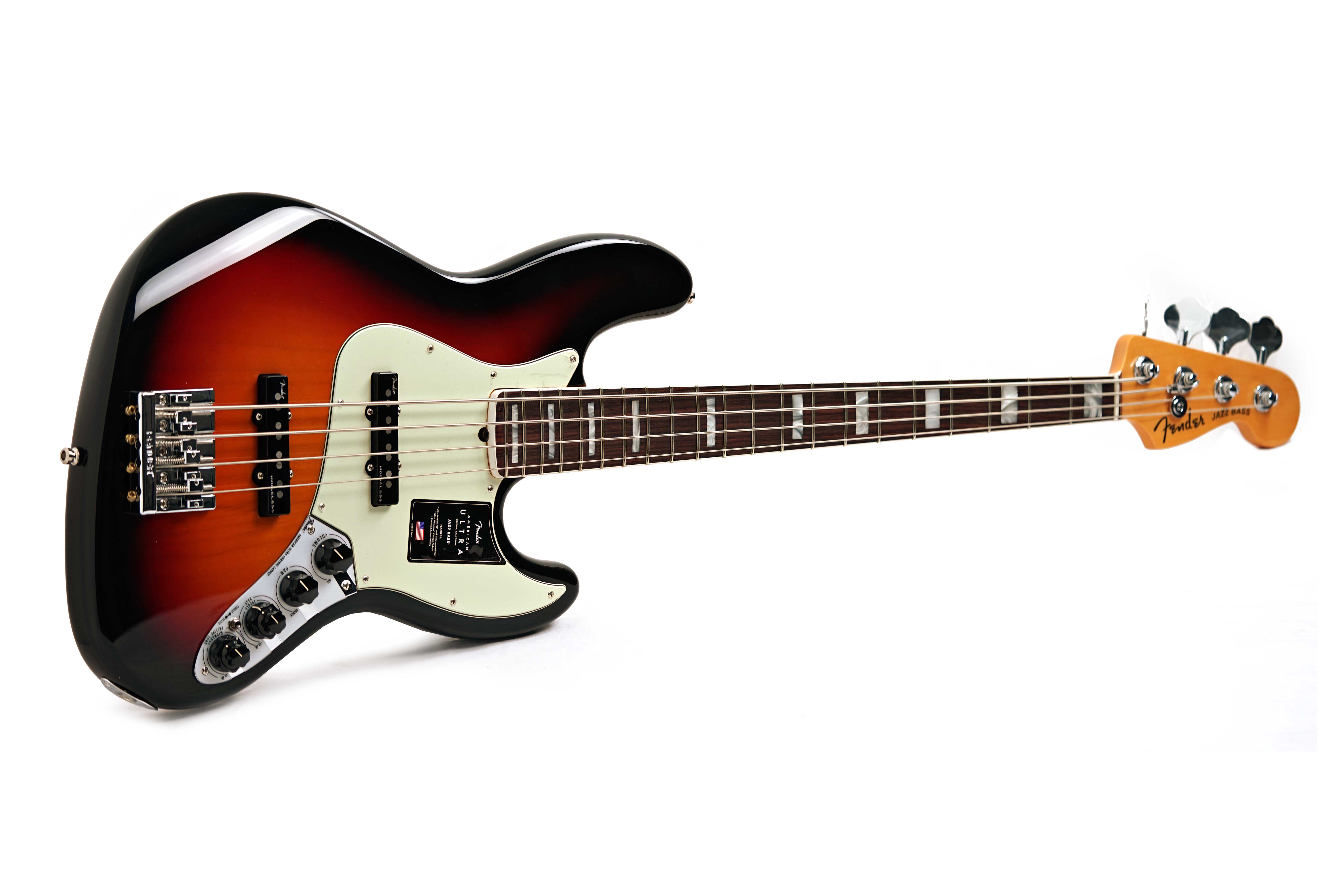 Fender American Ultra Jazz Bass Ultraburst Rosewood Fingerboard (Ex-Demo) #US23026098