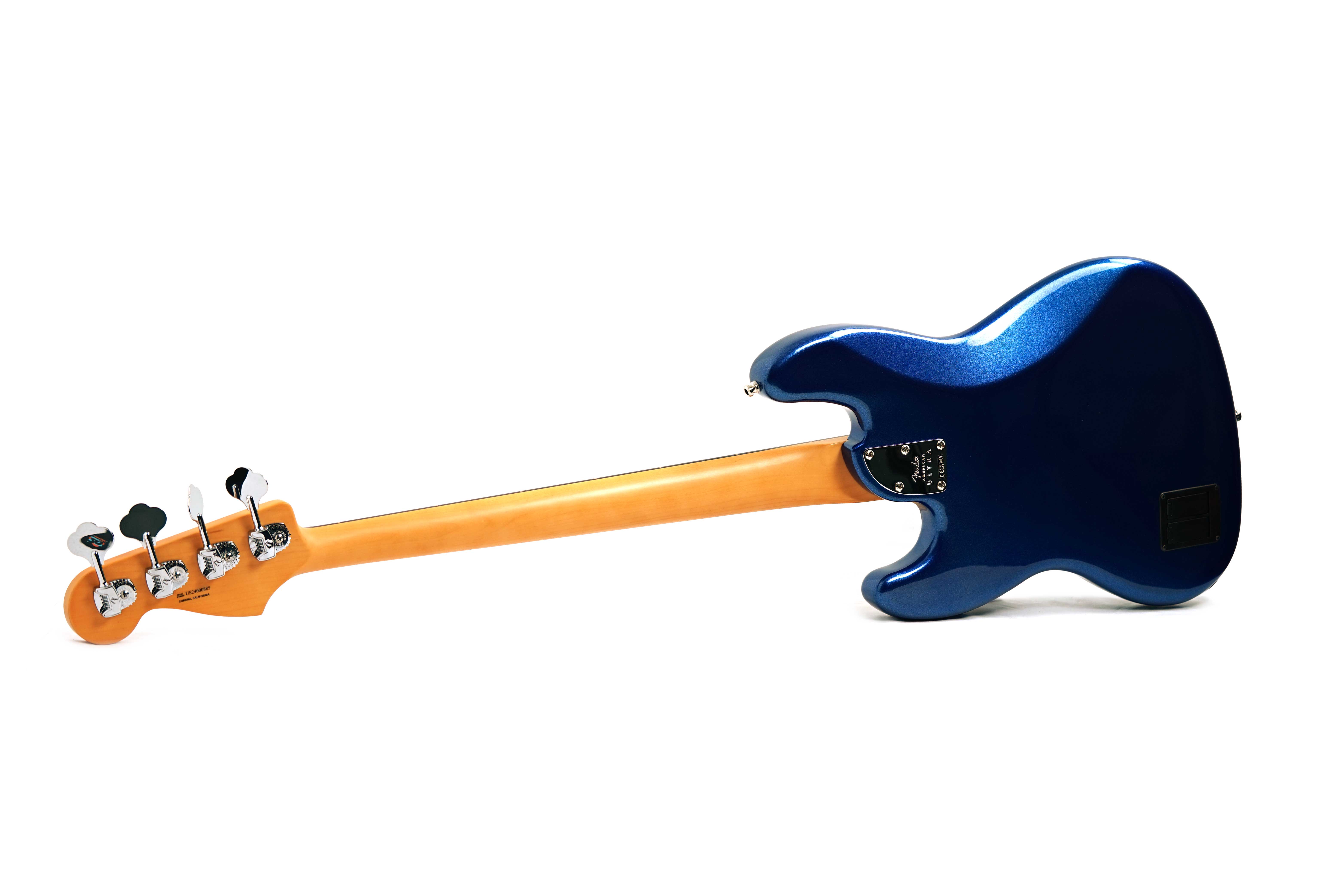 Fender American Ultra Jazz Bass Cobra Blue Maple Fingerboard (Nearly New) #US24000885