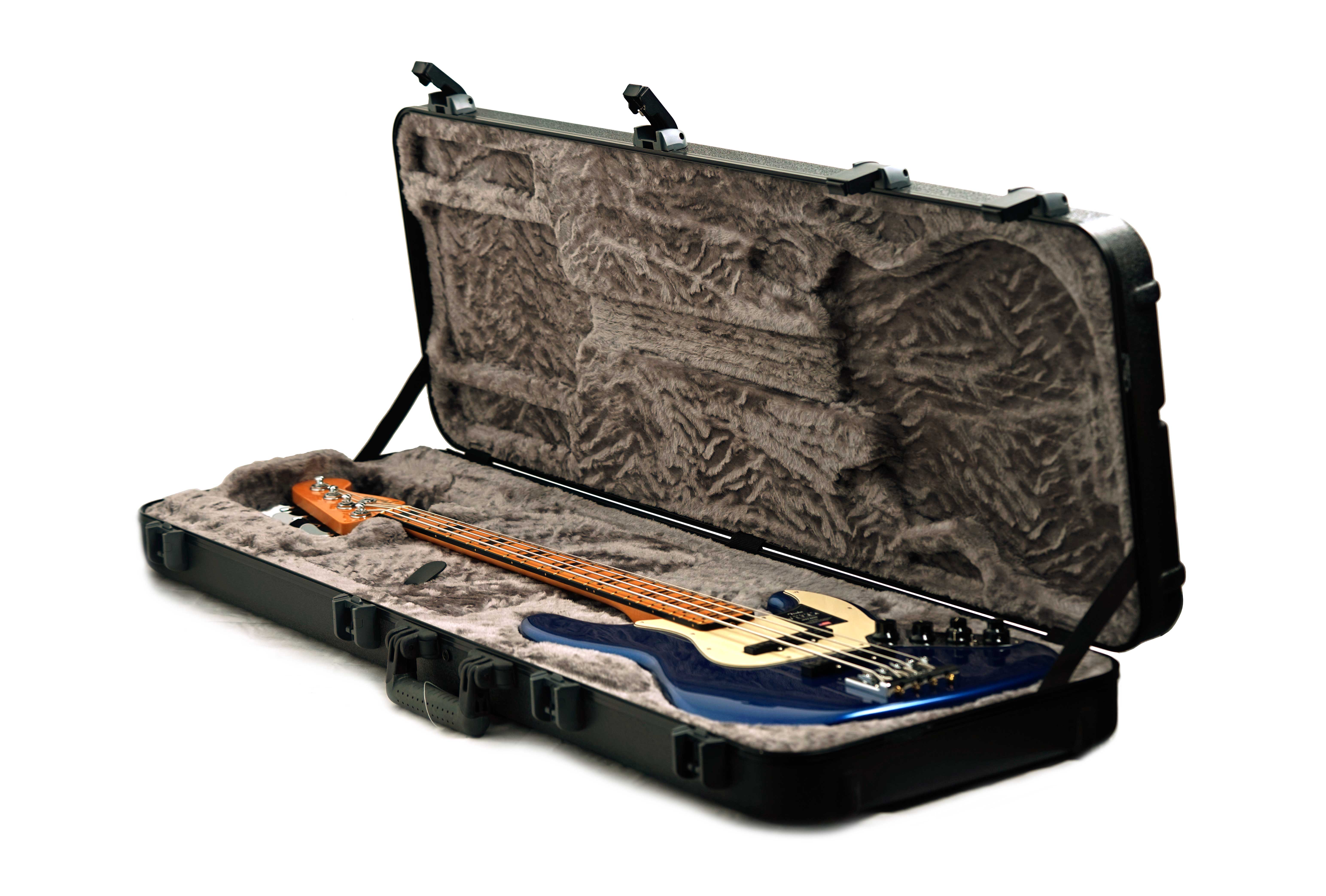 Fender American Ultra Jazz Bass Cobra Blue Maple Fingerboard (Nearly New) #US24000885
