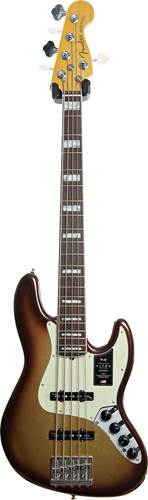 Fender American Ultra Jazz Bass V Mocha Burst Rosewood Fingerboard (Ex-Demo) #US210109861