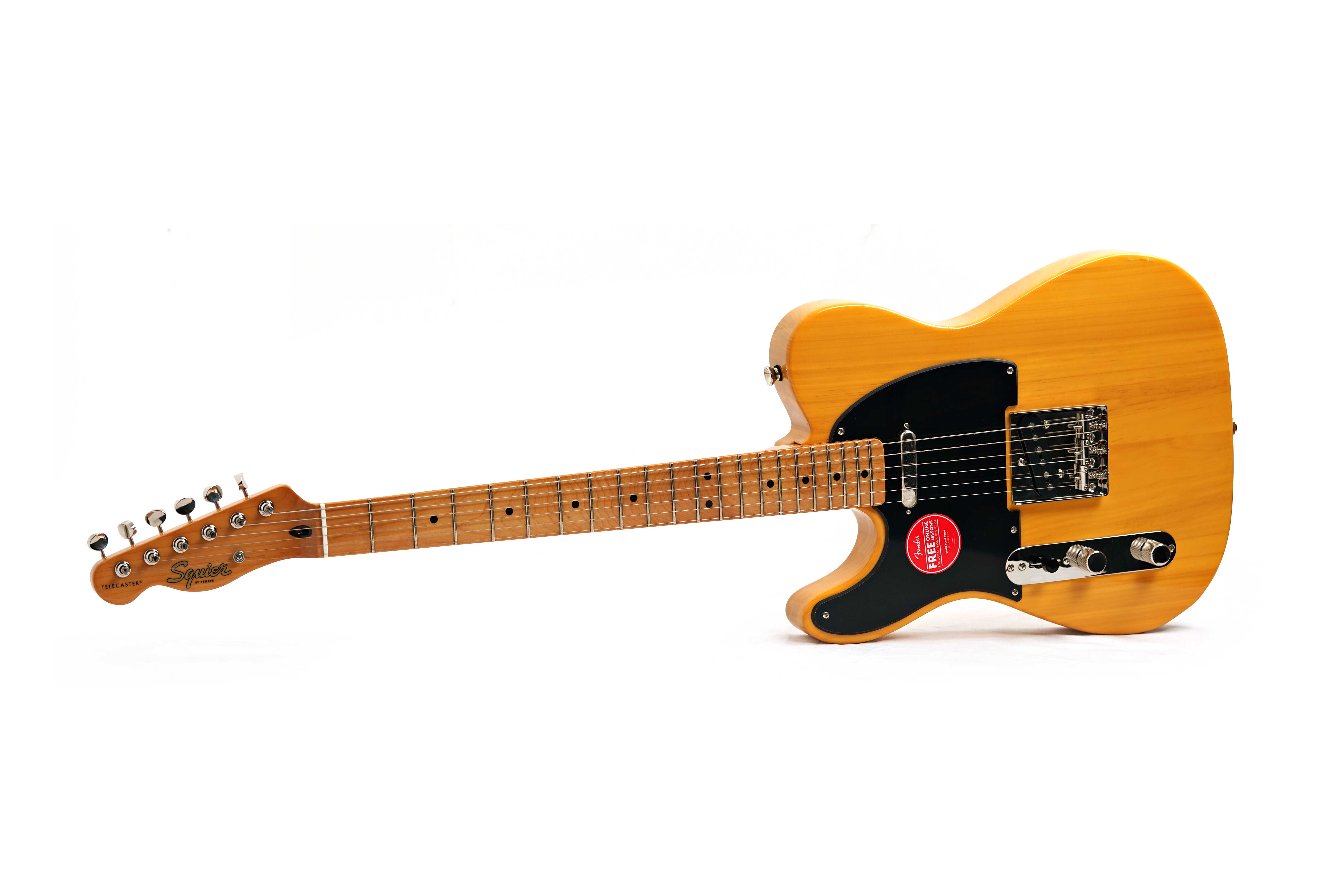 Squier Classic Vibe 50s Telecaster Butterscotch Blonde Maple Fingerboard Left Handed (Ex-Demo) #ISSE25004916
