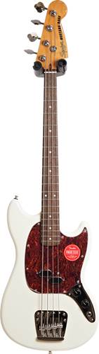 Squier Classic Vibe 60s Mustang Bass Olympic White Laurel Fingerboard (Ex-Demo) #ISS2032159