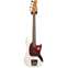 Squier Classic Vibe 60s Mustang Bass Olympic White Laurel Fingerboard (Ex-Demo) #ISS2032159 Front View