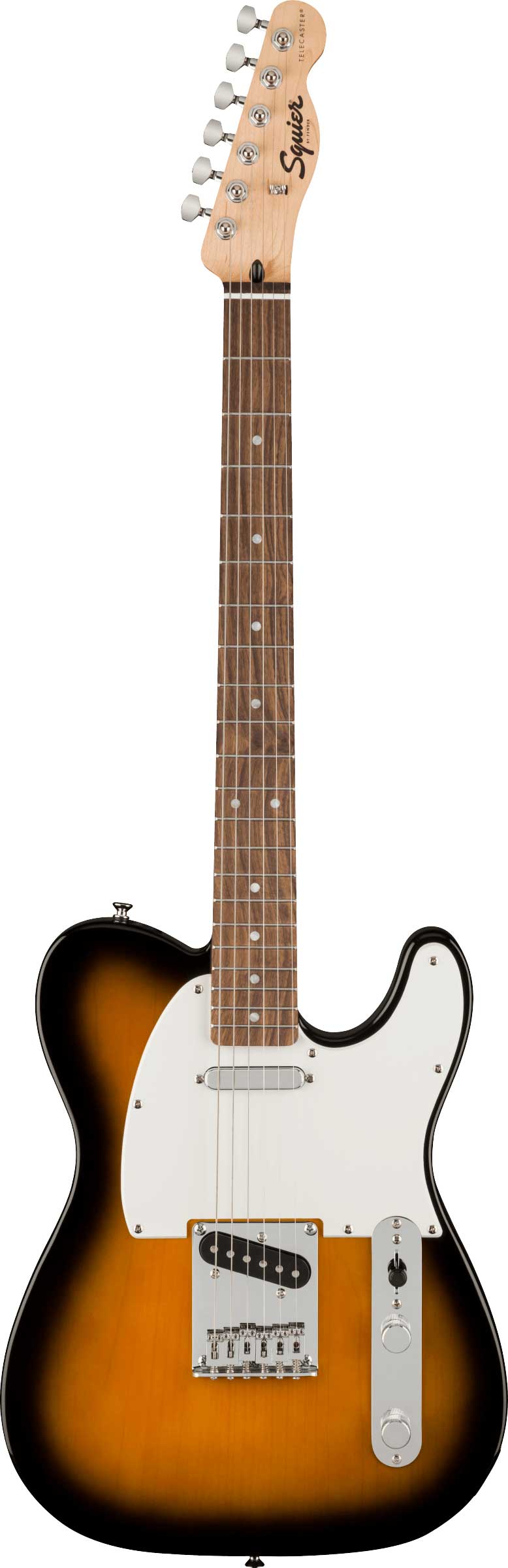 Squier Bullet Telecaster Brown Sunburst Indian Laurel Fingerboard