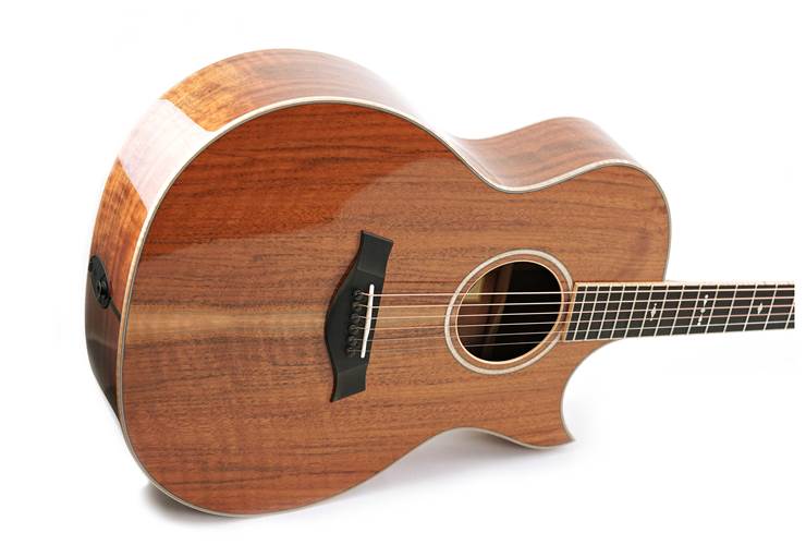 Taylor Custom Grand Auditorium Florentine Cutaway AA Walnut with A Walnut Top #1108105145 Taylor Custom Grand Auditorium Florentine Cutaway AA Walnut with A Walnut Top #1108105145