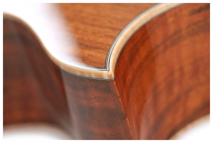 Taylor Custom Grand Auditorium Florentine Cutaway AA Walnut with A Walnut Top #1108105145 Taylor Custom Grand Auditorium Florentine Cutaway AA Walnut with A Walnut Top #1108105145