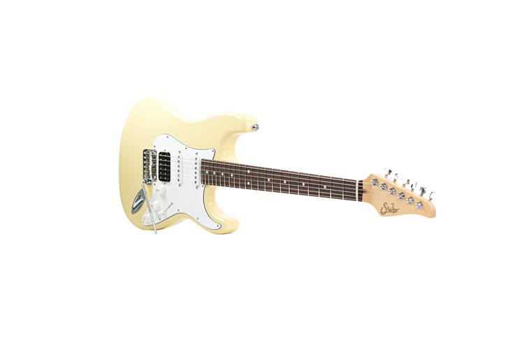 Suhr Classic S Vintage Yellow HSS Rosewood Fingerboard #79995 Suhr Classic S Vintage Yellow HSS Rosewood Fingerboard #79995