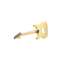 Suhr Classic S Vintage Yellow HSS Rosewood Fingerboard #79995 Front View