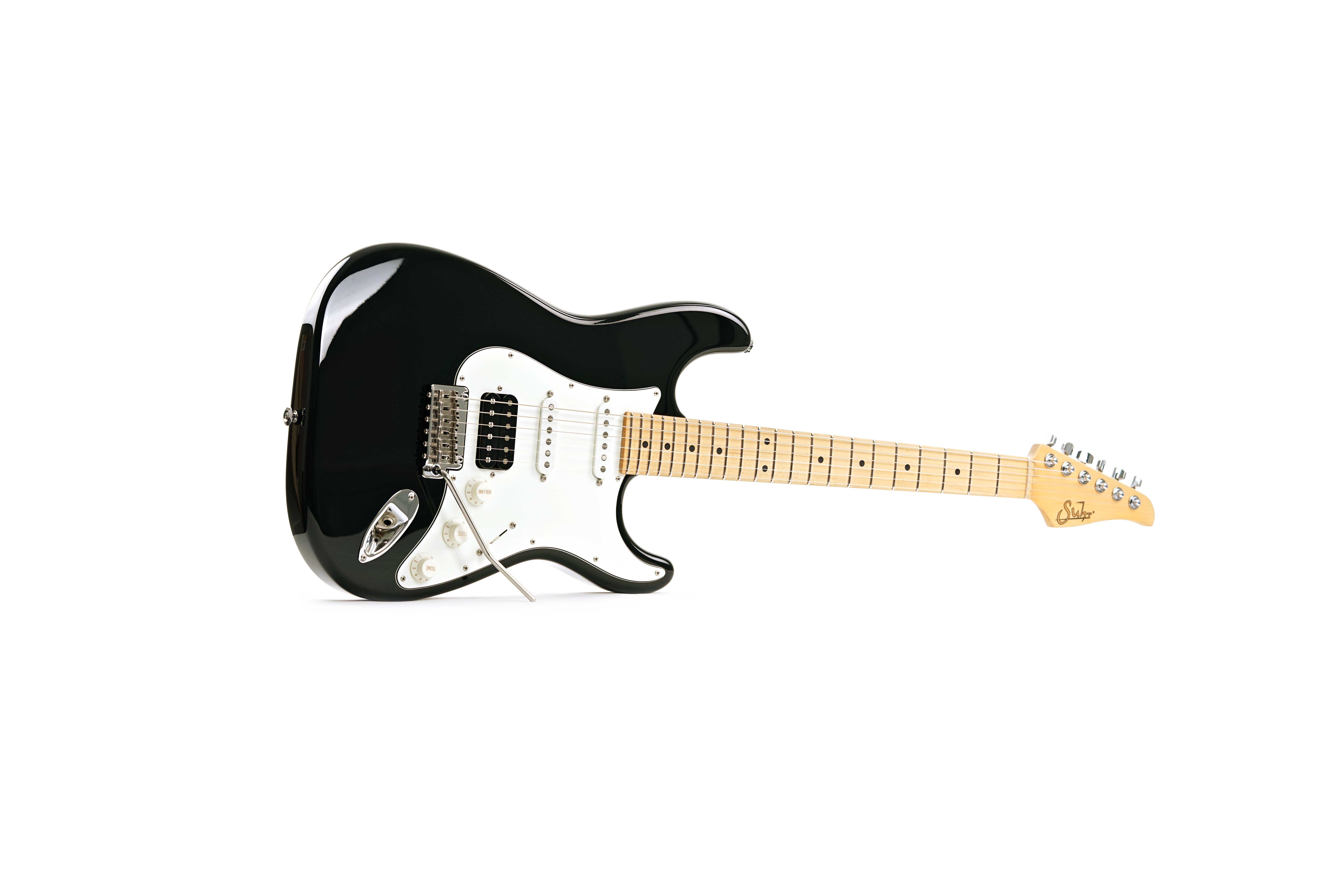 Suhr Classic S Black HSS Maple Fingerboard