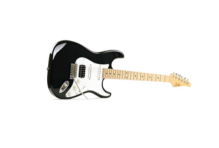 Suhr Classic S Black HSS Maple Fingerboard Suhr Classic S Black HSS Maple Fingerboard