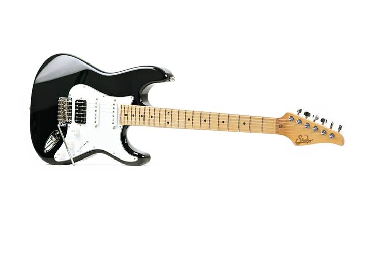 Suhr Classic S Black HSS Maple Fingerboard Suhr Classic S Black HSS Maple Fingerboard
