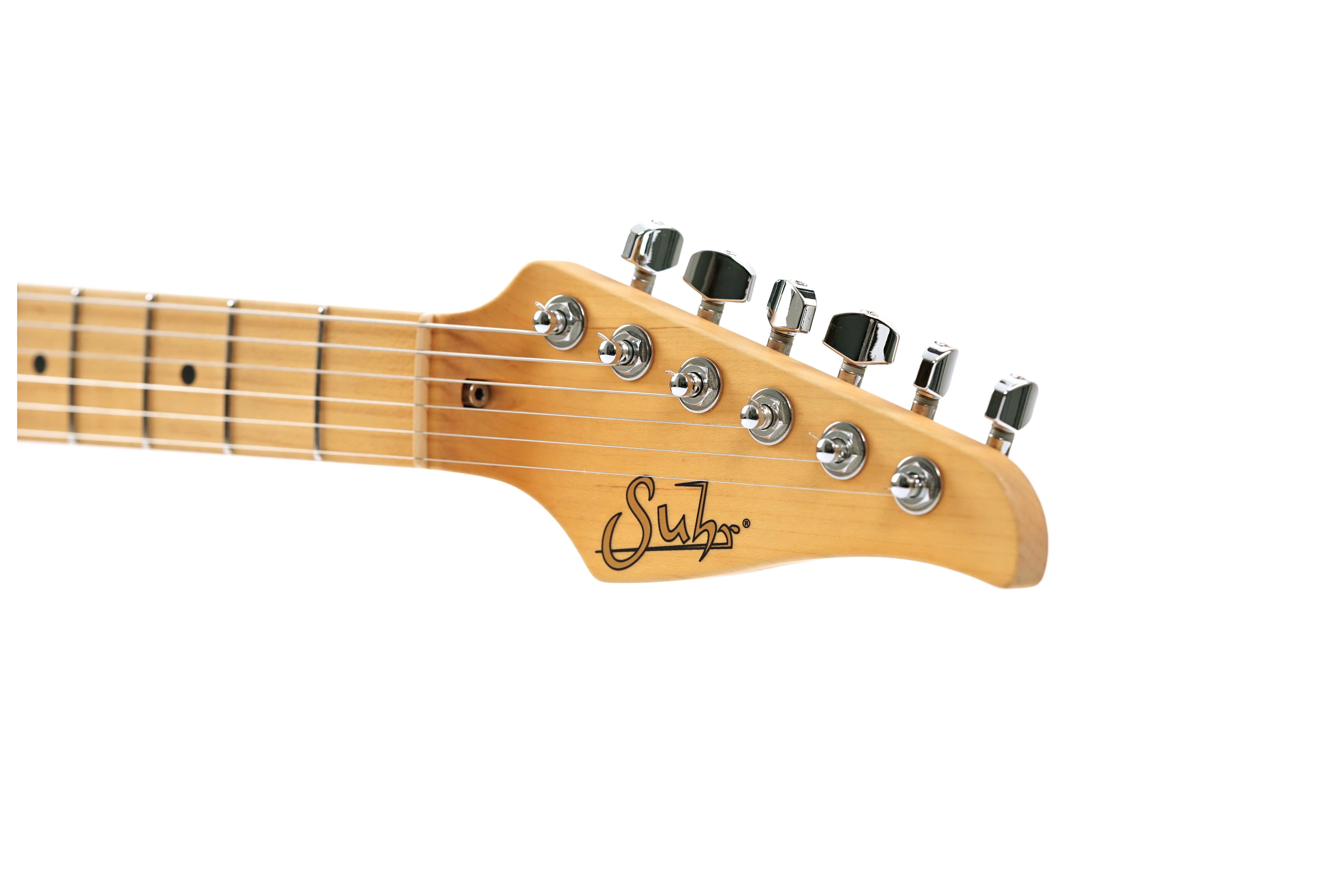 Suhr Classic S Black HSS Maple Fingerboard