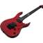 Solar Guitars S1.6FRFBR Flame Blood Red Matte Front View