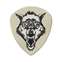 Dunlop James Hetfield Flow White Fang 1.0mm Player Pack 6 Plectrums Front View