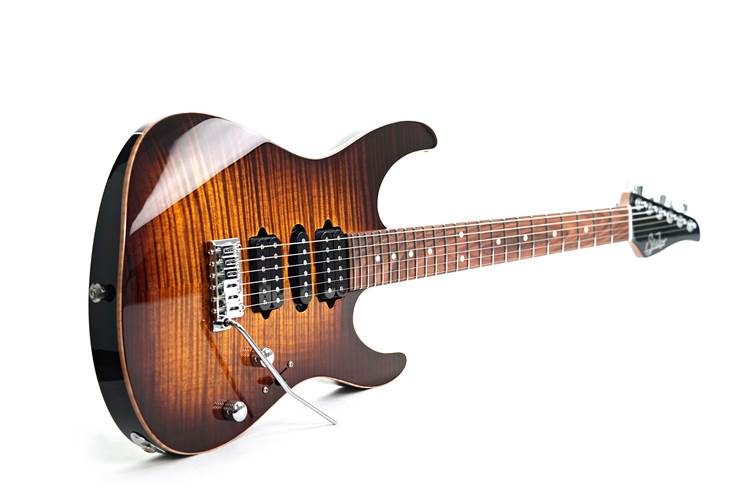 Suhr Modern Plus Bengal Burst Pau Ferro Fingerboard HSH #85671 Suhr Modern Plus Bengal Burst Pau Ferro Fingerboard HSH #85671