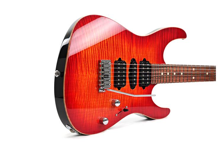 Suhr Modern Plus Fireburst Pau Ferro Fingerboard HSH Gotoh 510 #86492 Suhr Modern Plus Fireburst Pau Ferro Fingerboard HSH Gotoh 510 #86492
