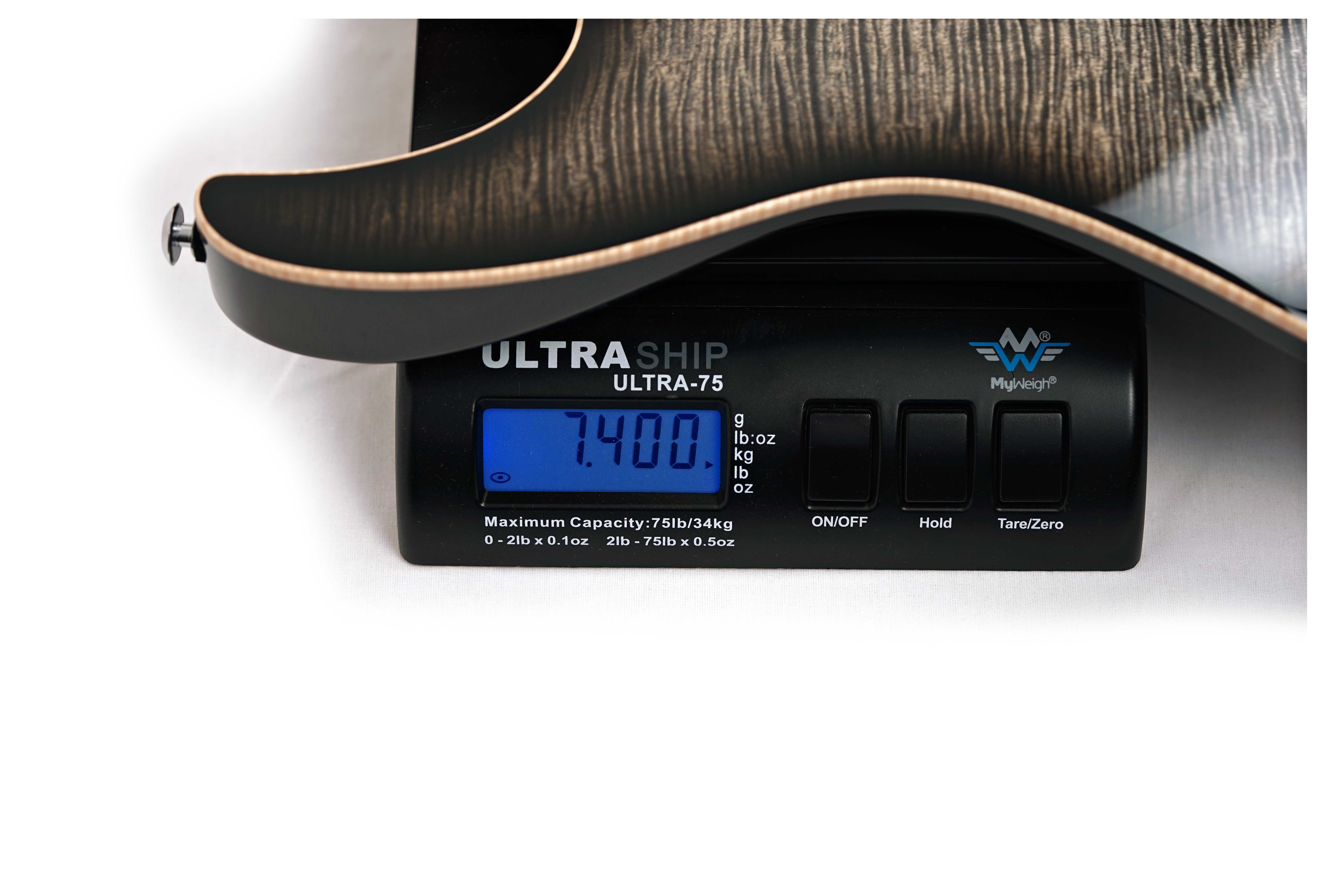 Suhr Modern Plus Charcoal Burst HSH Roasted Maple Fingerboard #91389