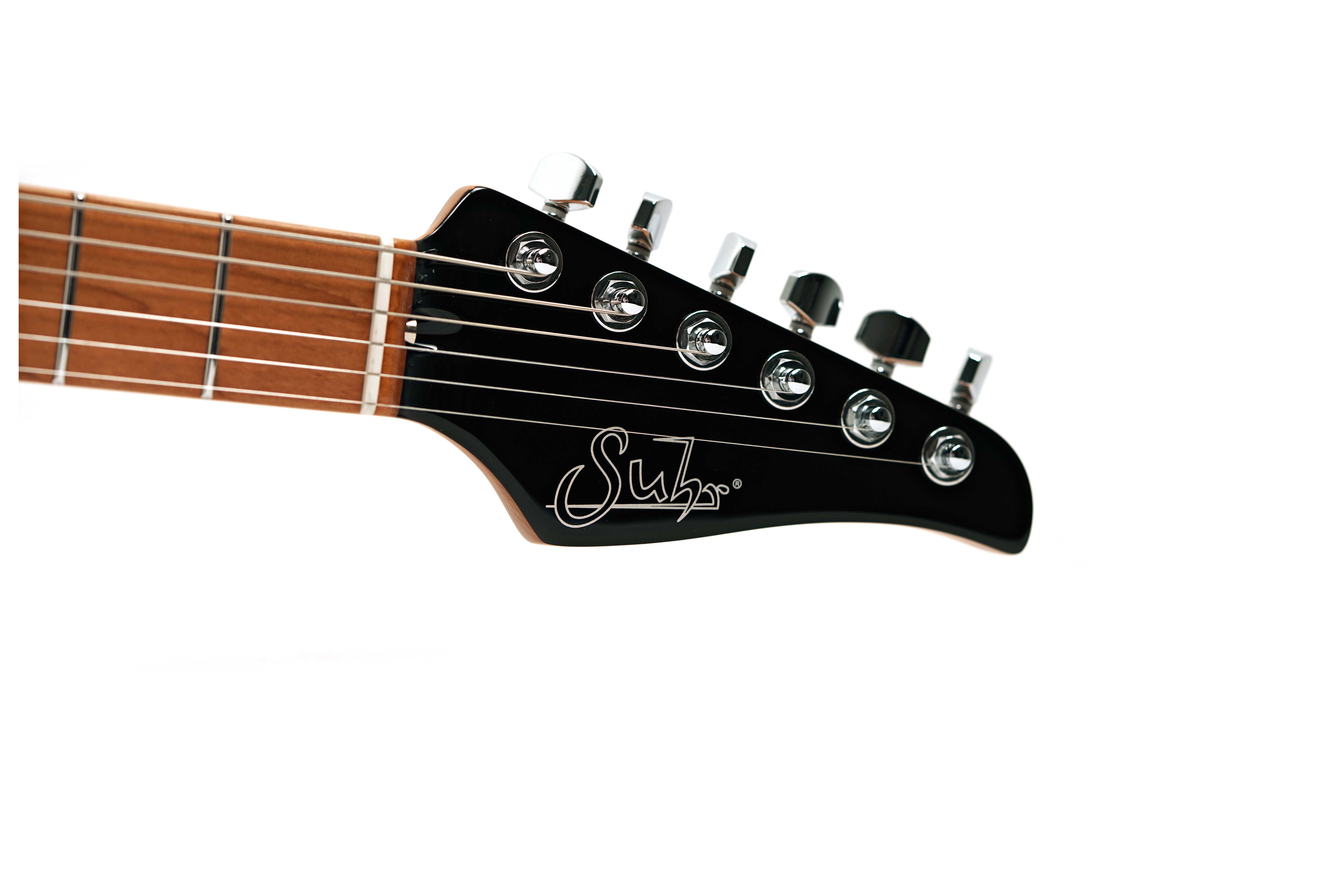 Suhr Modern Plus Charcoal Burst HSH Roasted Maple Fingerboard #91389